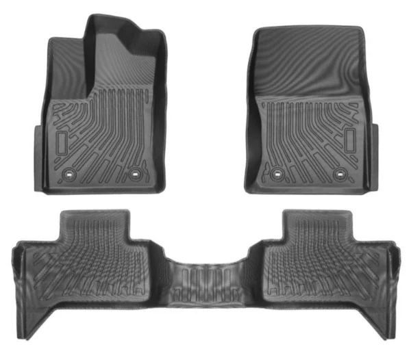 Durable TPE Toyota Tundra Double Cab floor mats 2022-2025